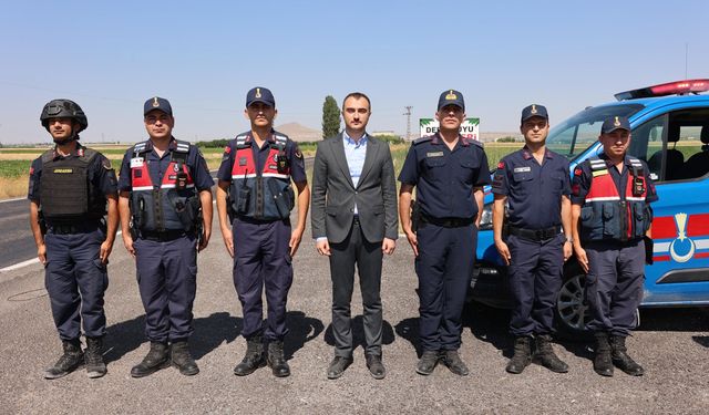 Derinkuyu Kaymakamı Yeğin, Yol Denetimlerini Yerinde İnceledi