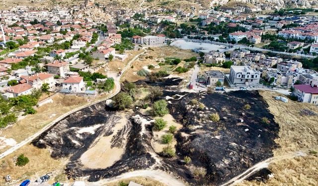 Ortahisar’da yangın son anda kontrol altına alındı