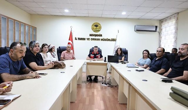 Nevşehir’de Tarımsal Araziler ve TAY Portalı İçin Bilgilendirme Toplantısı