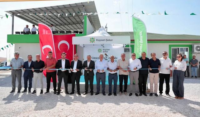 Kayseri Şeker’in Türkeli Taş Ocağı Törenle Açıldı