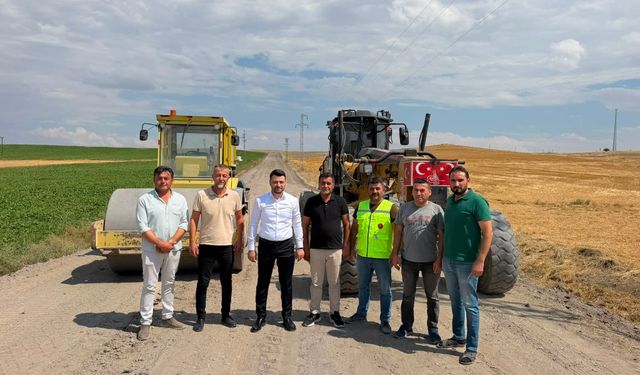 Abuuşağı–Değirmenkaşı Yolu Yenileniyor