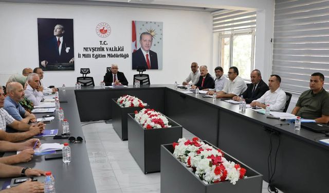 Nevşehir’de 2026-2027 Eğitim Öğretim Yılı Hazırlıkları Masaya Yatırıldı