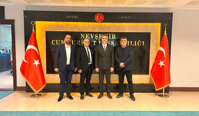 BBP Nevşehir Teşkilatı'ndan Başsavcı Adem Çalış'a Hayırlı Olsun Ziyareti