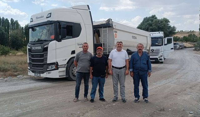 Kozluca ile Gökçetoprak Arasında Yol Sevinci