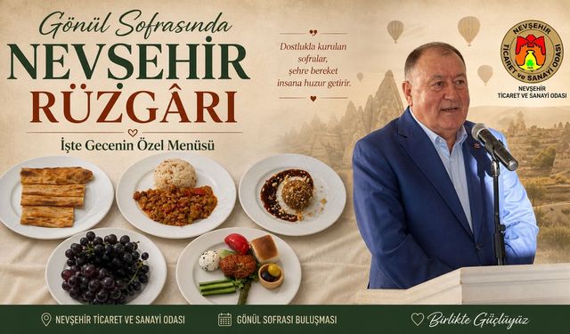 Gurbetten Gelen Nevşehirlilere Memleket Sofrası