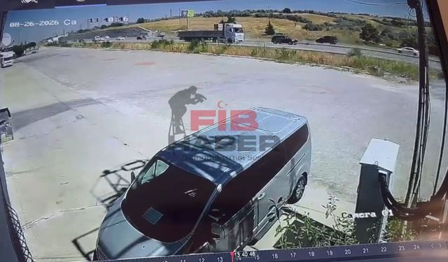 Nevşehir’de Çekici ile Traktörün Çarpışma Anı Kamerada