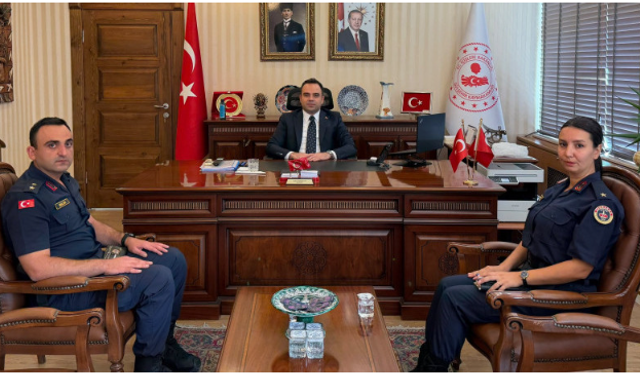 Yeni Karakol Komutanı J. Tğm Esra Çeliker Görevine Başladı