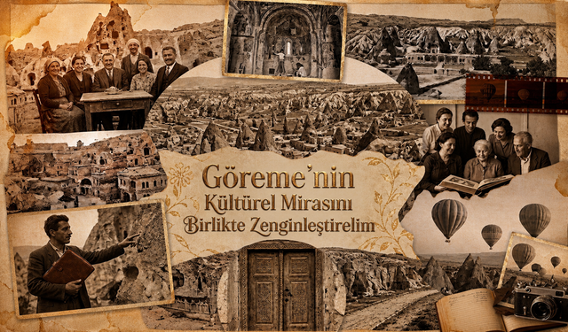 Göreme’nin Eski Fotoğrafları Geleceğe Taşınıyor
