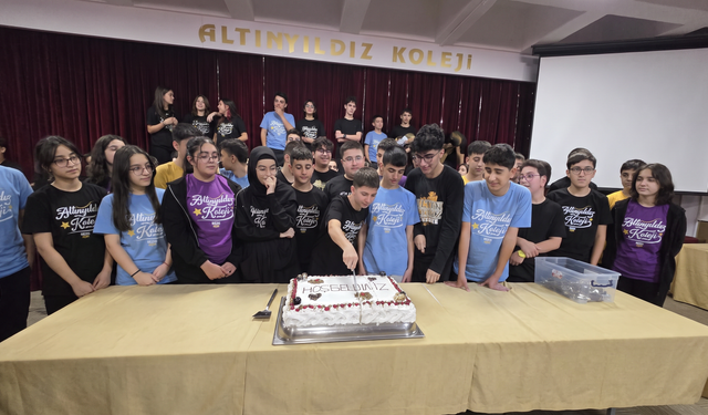 Altınyıldız Koleji’nde 9. Sınıf Öğrencilerine Coşkulu “Hoş Geldiniz” Kutlaması