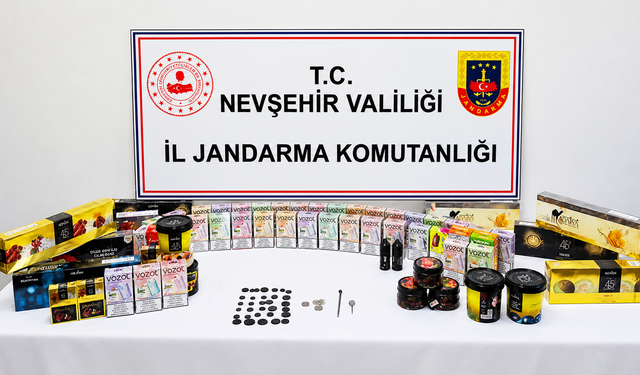 Jandarma Nevşehir’de kaçakçılara geçit vermedi