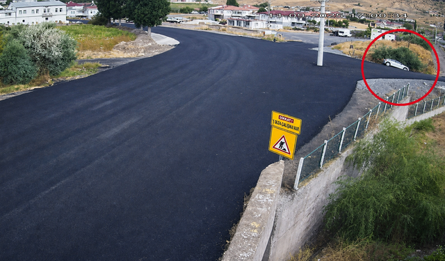 Nevşehir’de korku dolu anlar! Kaza anı kamerada