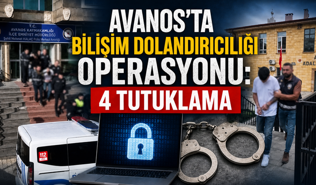 Avanos’ta dolandırıcılık operasyonu: 4 tutuklama
