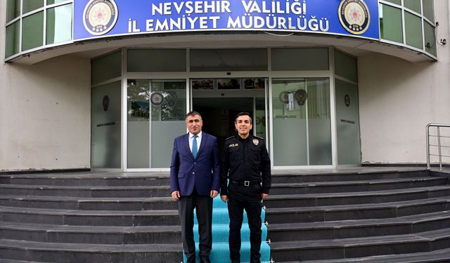 Rektör Aktekin’den Emniyet Müdürü Dallı’ya Hayırlı Olsun Ziyareti