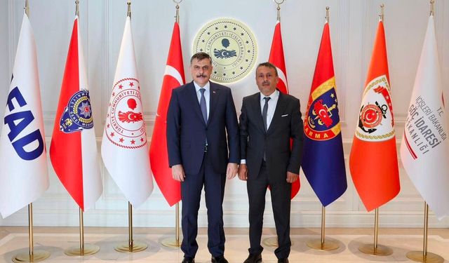 Derinkuyu’dan İçişleri Bakanı Çiftçi’ye vefa