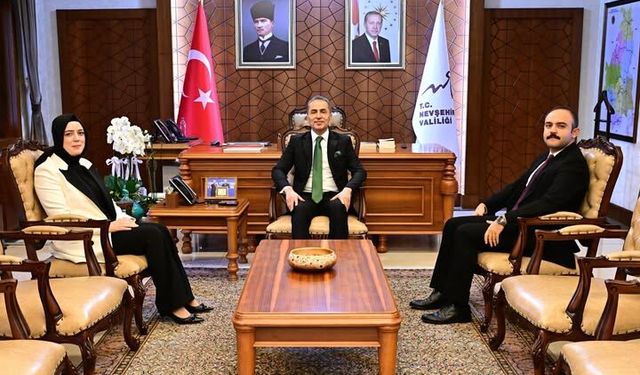 Asliye Ticaret Mahkemesi Başkanı Altuntaş ve Başsavcı Vekili Altay’dan Vali Kök’e Ziyaret