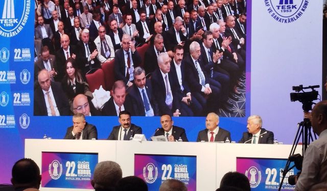 NEVESOB Başkanı Pınarbaşı, TESK Genel Kurulu’nda Divan Başkan Vekili Seçildi