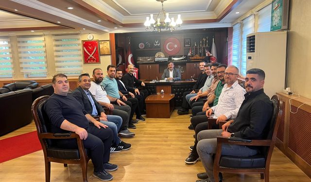 Ertaş, Acıgöl'de Başkan Eroğlu ile görüştü
