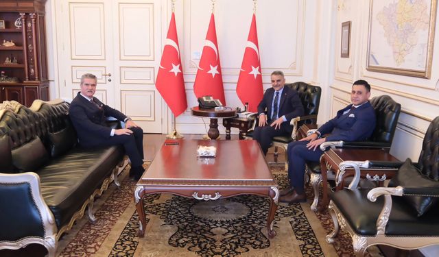 Nevşehir Cumhuriyet Başsavcısı Çalış’tan Yozgat Valisi Özkan’a Ziyaret