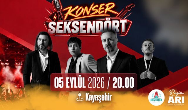 Nevşehir’de Seksendört Sahne Alacak