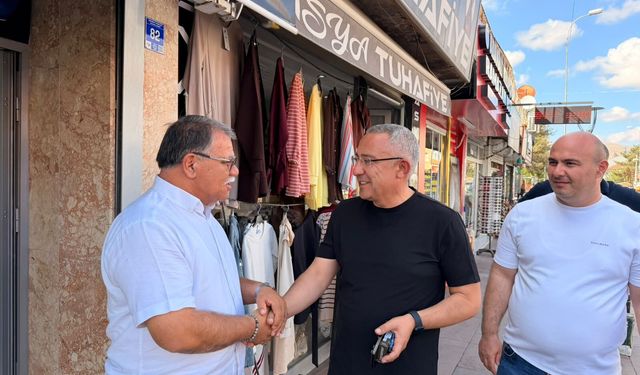 Başkan Çiftci, Gülşehir Çarşı Esnafıyla Bir Araya Geldi