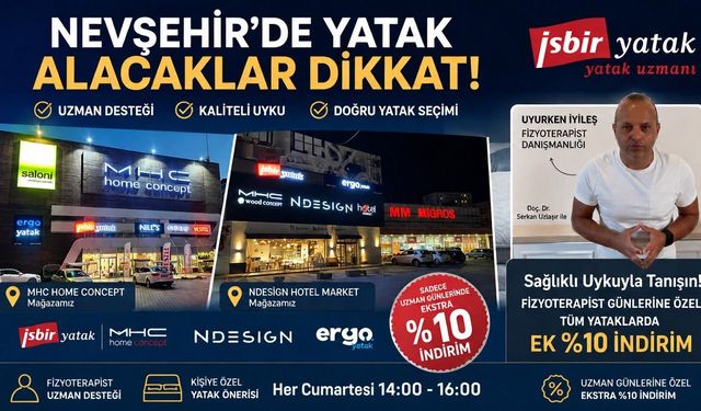 İşbir Yatak MHC Home Concept’te Sağlıklı Uyku Dönemi Başladı!