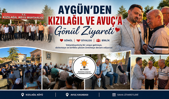AK Parti İl Başkanı Aygün: “Köy Köy Hemşehrilerimizle Buluşmaya Devam Ediyoruz”