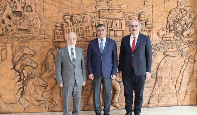 MEB Talim ve Terbiye Kurulu Başkan Yardımcısı Gül’den Rektör Aktekin’e Ziyaret