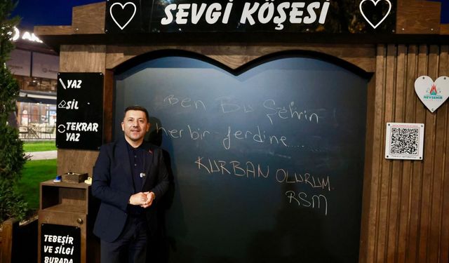 Nevşehir’de Sevgi Köşeleri Dönemi!
