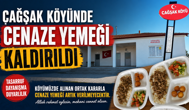 Kozaklı Çağşak Köyünde Örnek Karar!