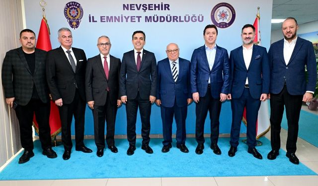 Nevşehirli Bürokratlar ve İş İnsanlarından Emniyet Müdürü Dallı’ya Ziyaret