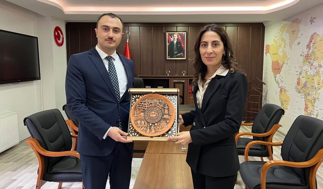 Derinkuyu Kaymakamı Yeğin’den Nevşehir İl Göç İdaresi Müdürü Erdoğan’a Ziyaret