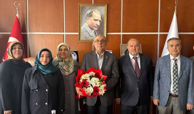 Nevşehir Din Görevlilerinden Müftü Kazım Güzel’e Vefa Ziyareti