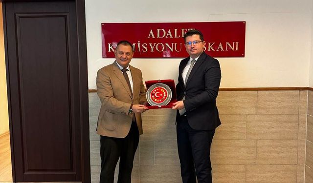 Ülkü Ocakları Nevşehir’den Adalet Komisyonu Başkanı Ali İhsan Tabak’a Ziyaret