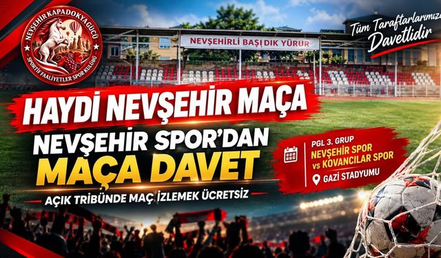 Haydi Nevşehir, Takımına Sahip Çık!