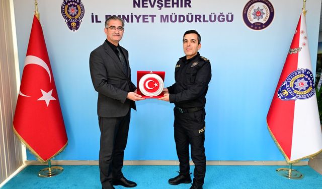 Gençlik ve Spor İl Müdürü Keskin’den Emniyet Müdürü Dallı’ya Hayırlı Olsun Ziyareti