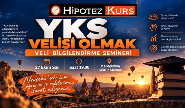 Hipotez Kurs’tan YKS Velilerine Seminer