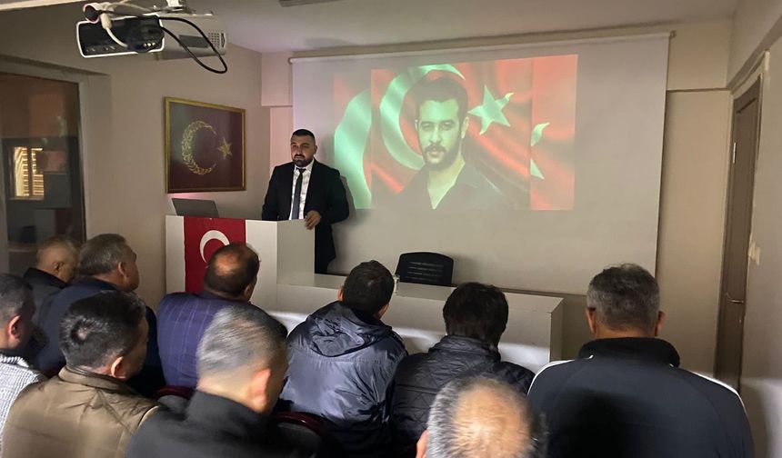 Nevşehir Ülkü Ocakları Fırat Çakıroğlu'nu andı