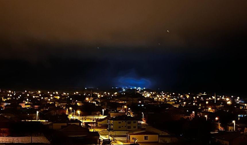 Mercek bulutu bu kez Nevşehir semalarında görüldü