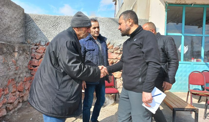 Nevşehir Milletvekili Açıkgöz, depremzedelerin taleplerini not aldı