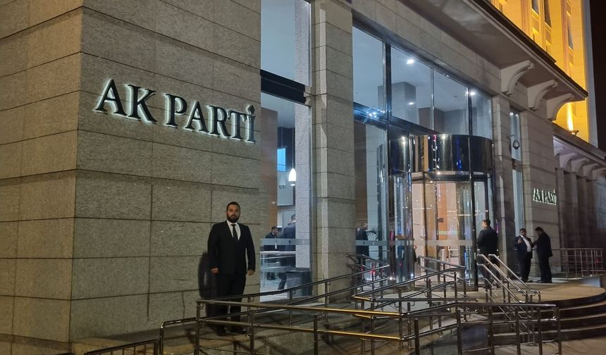 AK Parti Nevşehir Milletvekili A. Adayı İbrahim Taşdemir Mülakat İçin Ankara‘da