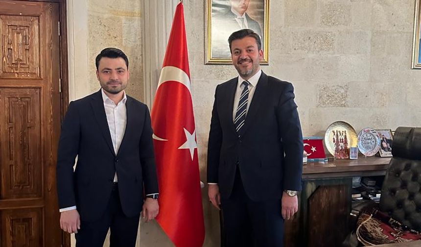 Nevşehir Milletvekili A. Adayı Turan Balak'tan Başkan Aktürk'e Ziyaret