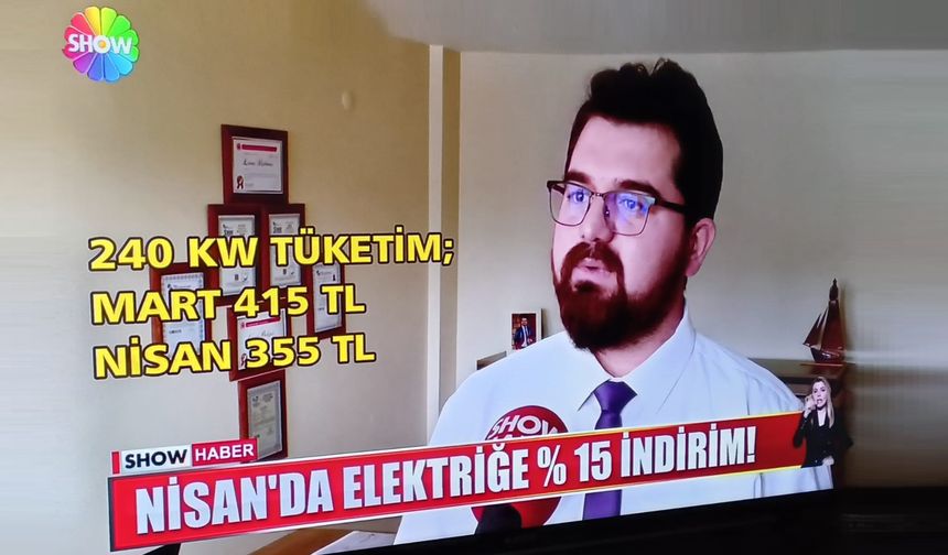 Nevşehirli elektrik mühendisi elektrik tarifelerindeki indirimi değerlendirdi...