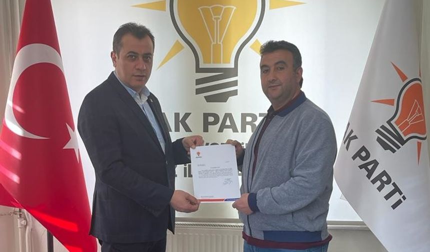AK Parti Kavak Belde Başkanlığına Atama Yapıldı