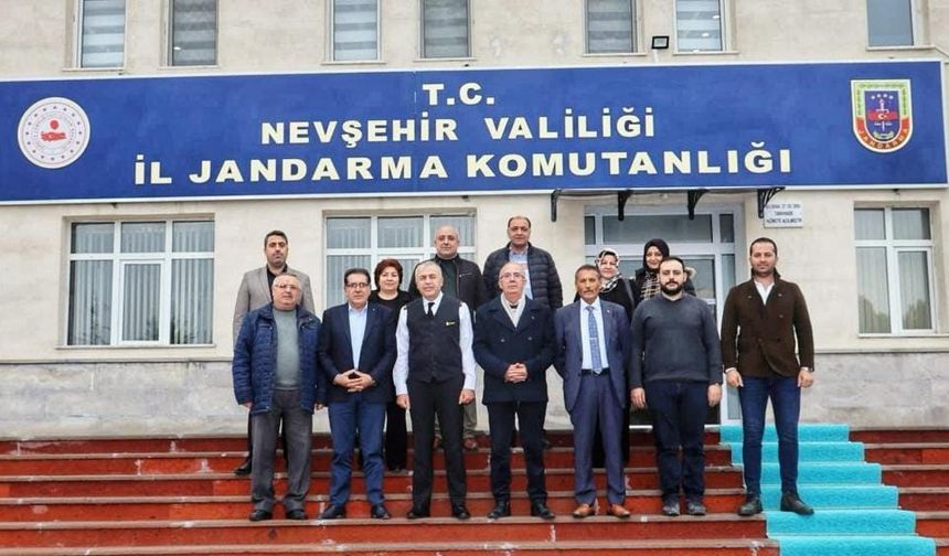 İYİ Parti Nevşehir heyeti komutana misafir oldu