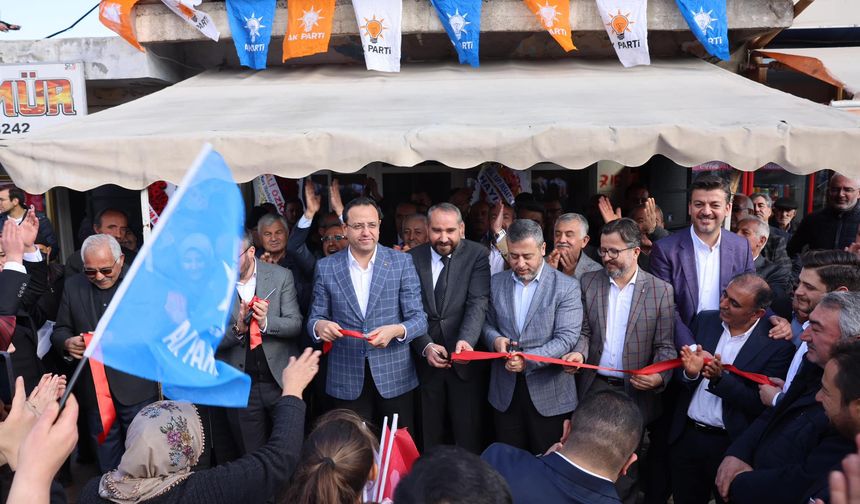 Kaymaklı'da AK Parti Seçim İrtibat Ofisi Açıldı ...