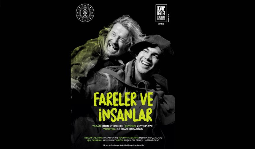 "Fareler ve İnsanlar" Tiyatro Oyunu NEVÜ’de Sahnelenecek