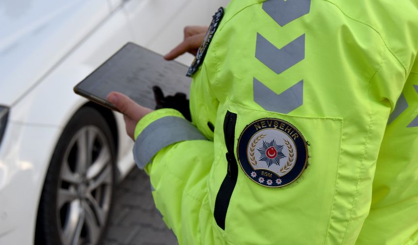 Nevşehir'de denetimlerde 364 sürücüye ceza
