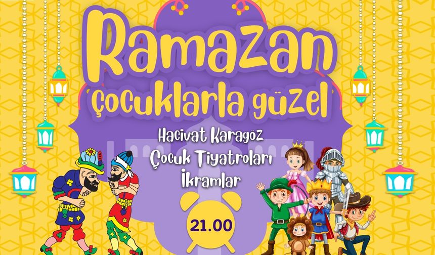 Nevşehir Belediyesi’nden Çocuklara Ramazan Müjdesi