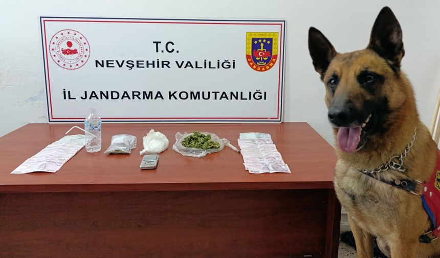 Nevşehir Tatlarin'de uyuşturucudan 1 kişi tutuklandı