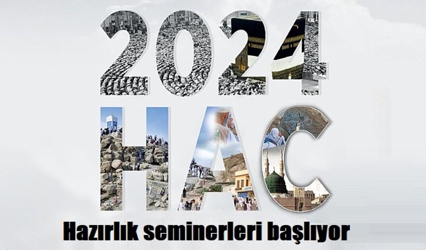 Nevşehir'de 2024 yılı Hac hazırlık seminerleri başlıyor